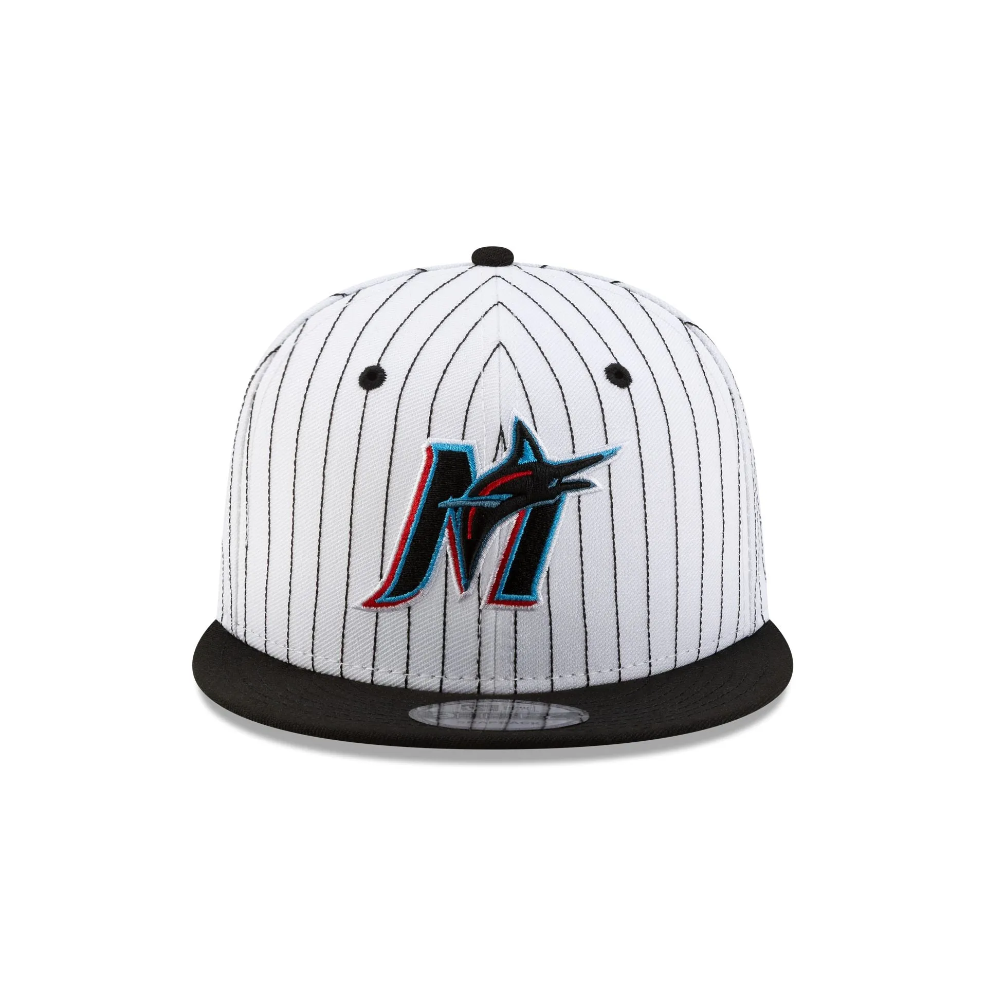 Miami Marlins Deceptor Pinstripe 9FIFTY Snapback Hat sold by New Era product image thumbnail 2