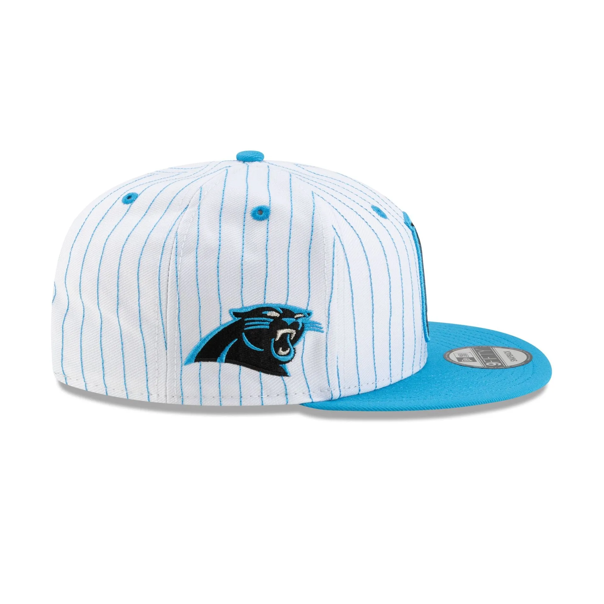 Carolina Panthers Deceptor Pinstripe 9FIFTY Snapback Hat sold by New Era product image thumbnail 4