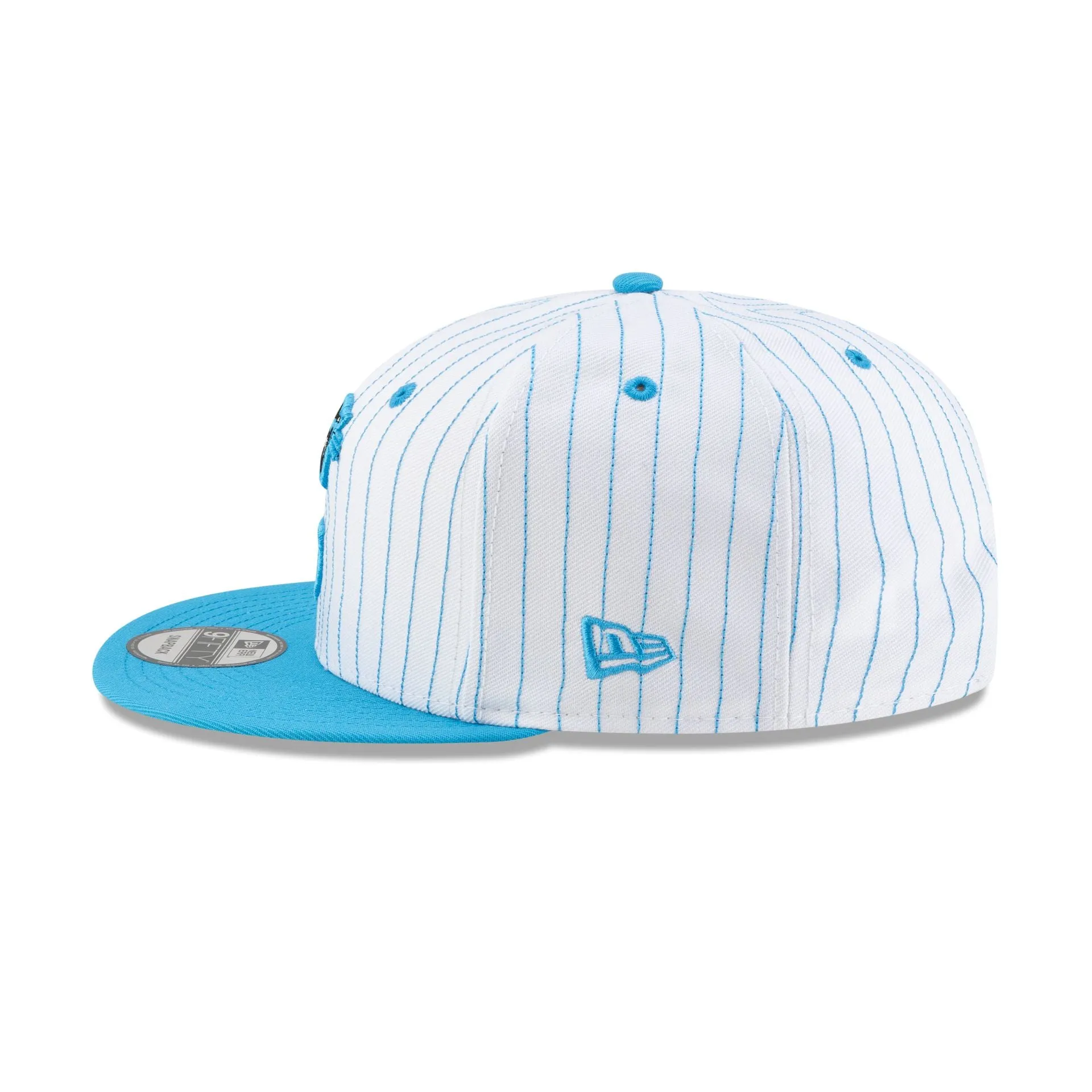 Carolina Panthers Deceptor Pinstripe 9FIFTY Snapback Hat sold by New Era product image thumbnail 5