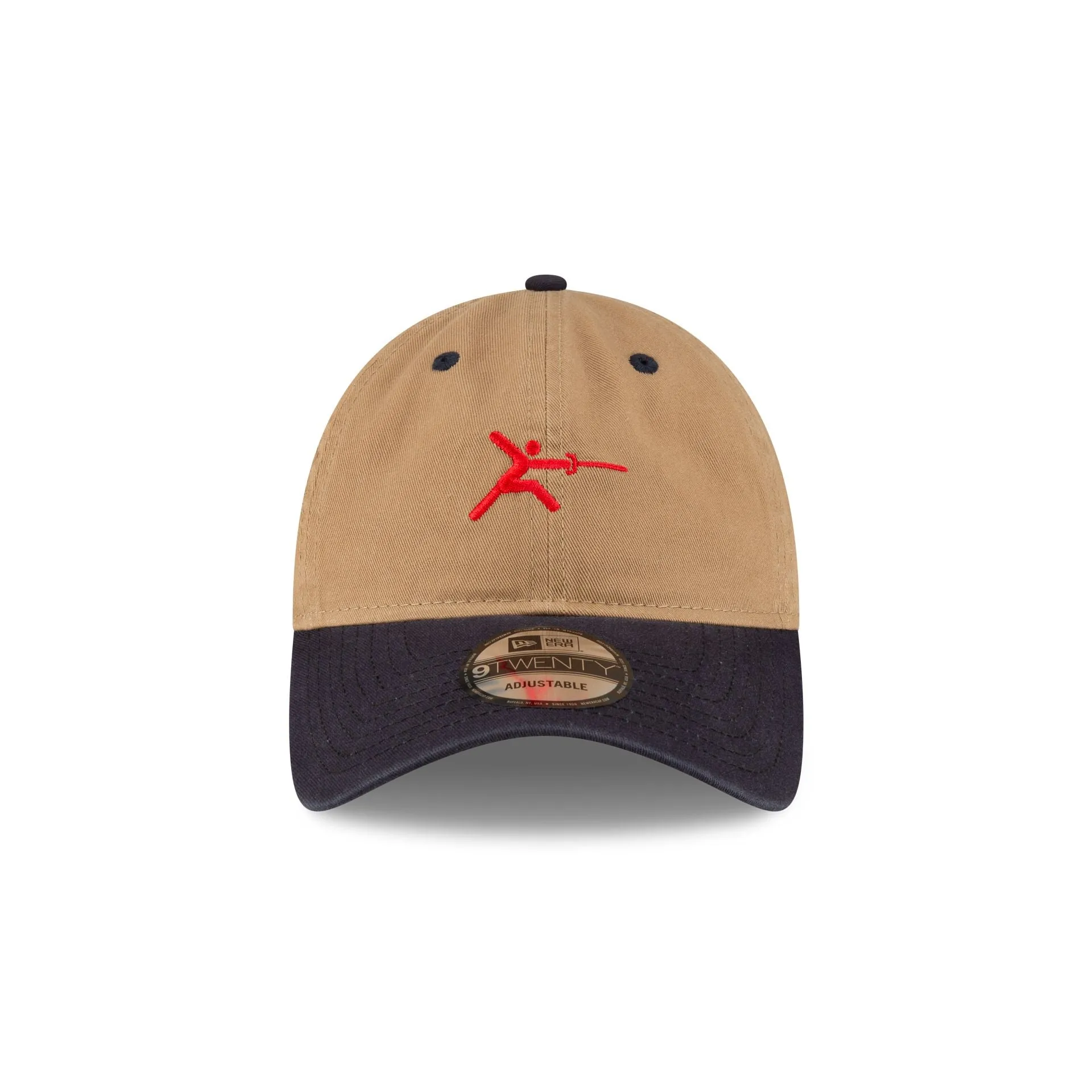 Team USA Fencing Khaki 9TWENTY Adjustable Hat sold by New Era product image thumbnail 2