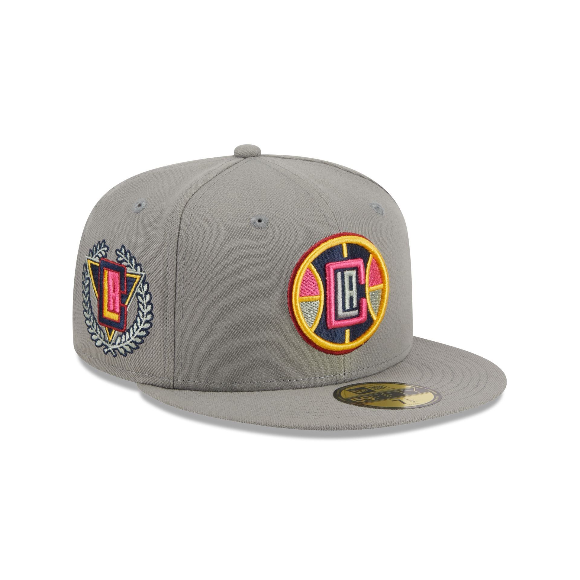 Los Angeles Clippers Color Pack Gray 59FIFTY Fitted Hat sold by New Era
