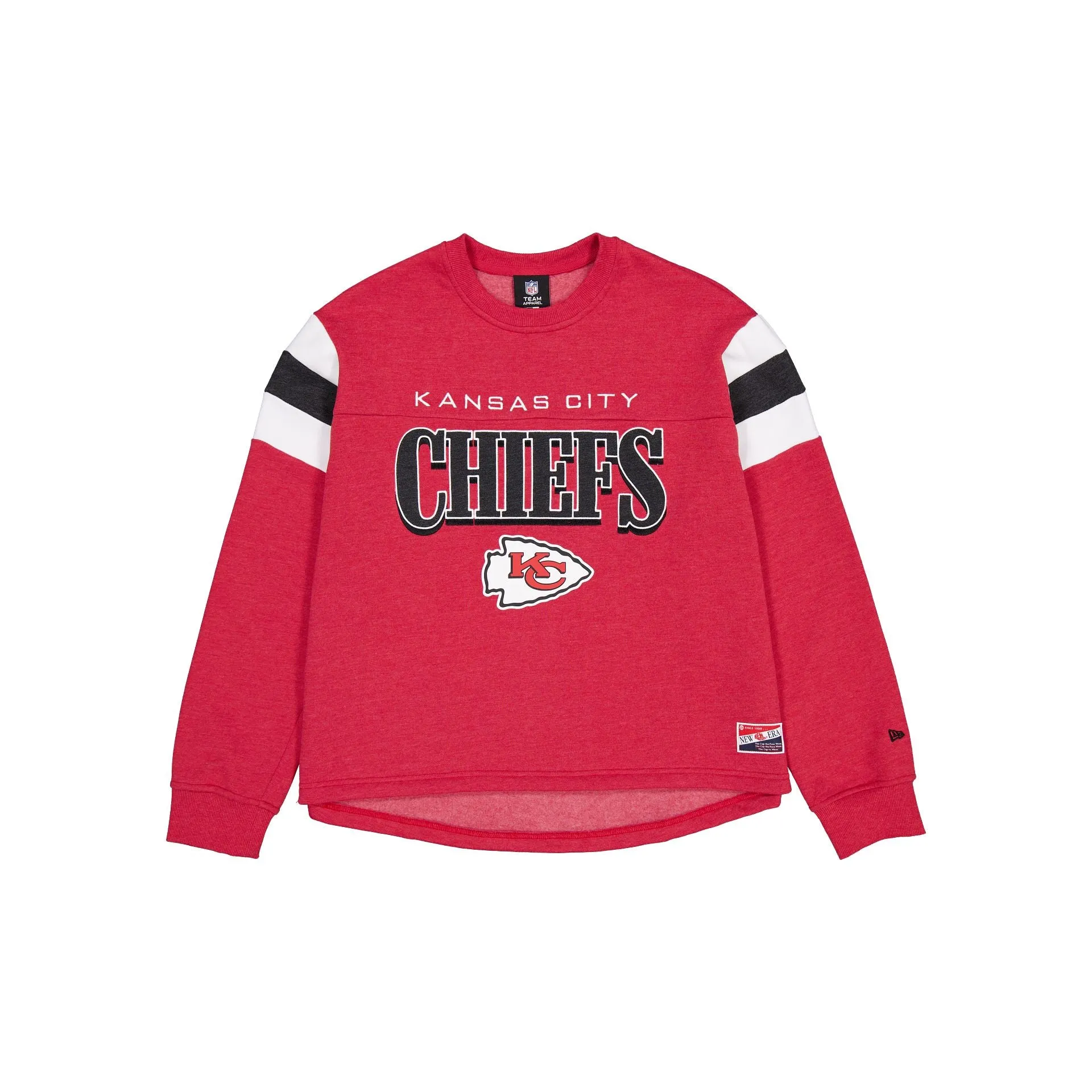 Kansas City Chiefs Throwback Women's Crewneck sold by New Era