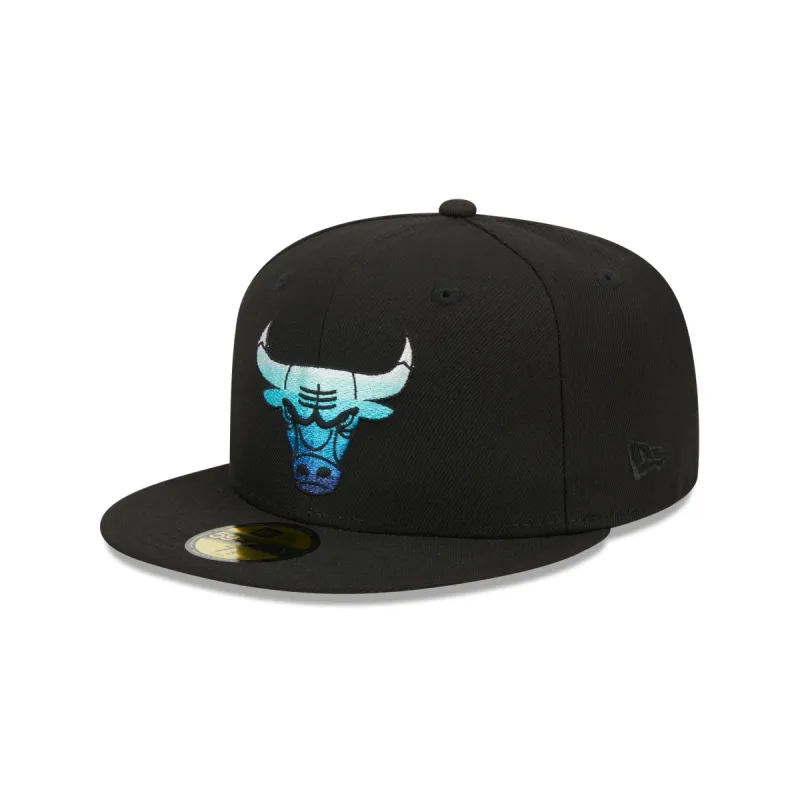 Chicago Bulls Metallic Gradient 59FIFTY Fitted Hat sold by New Era