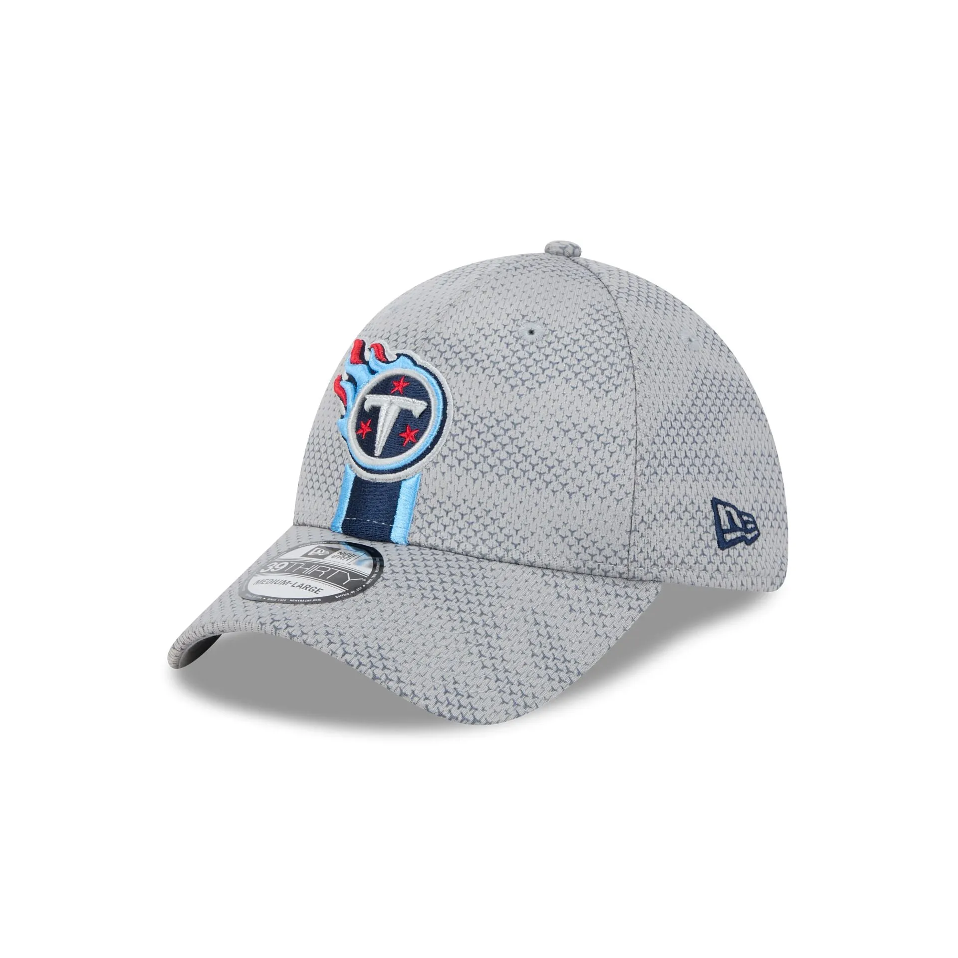 Tennessee Titans 2024 Sideline Gray 39THIRTY Stretch Fit Hat sold by New Era product image thumbnail 3