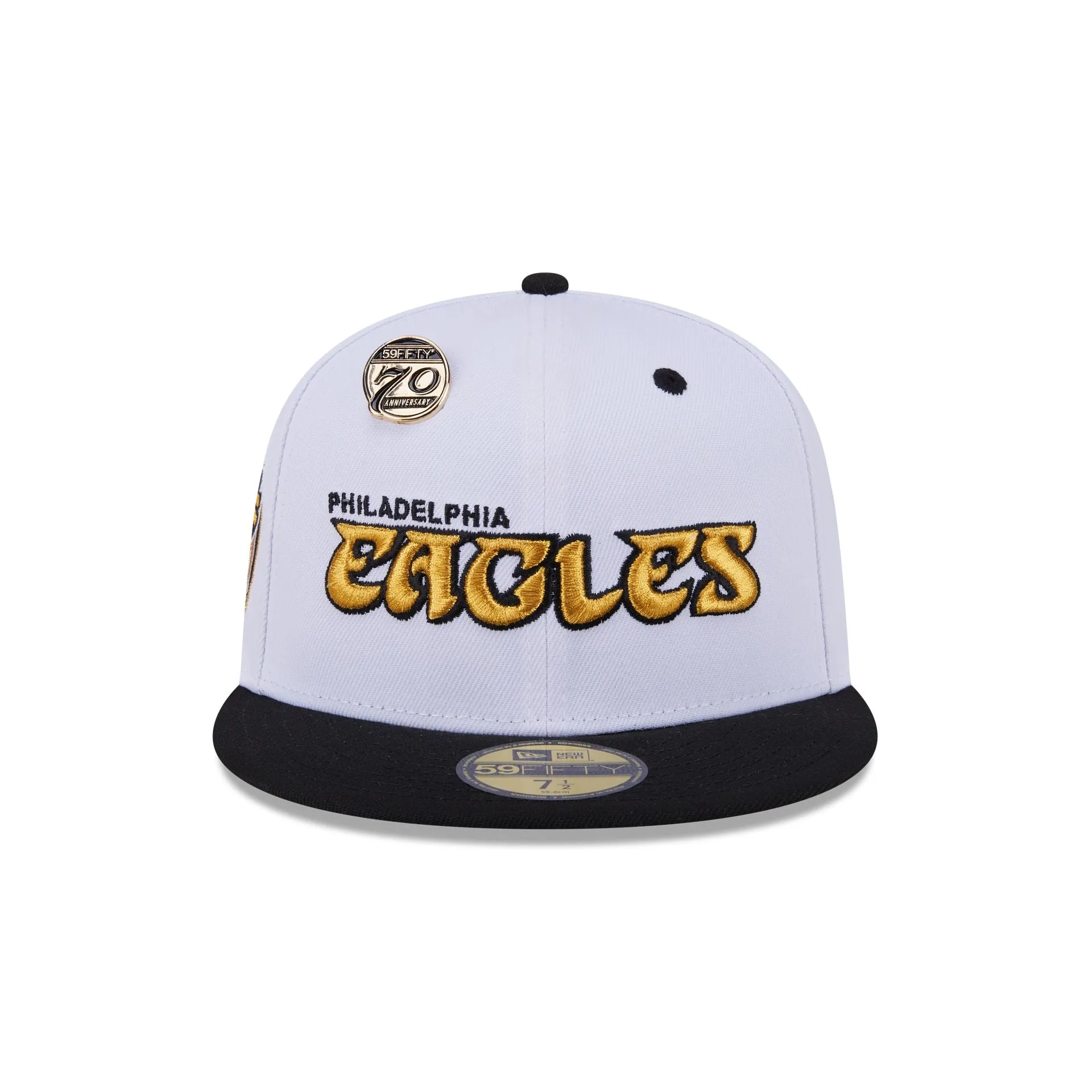 Philadelphia Eagles 70th Anniversary 59FIFTY Fitted Hat sold by New Era product image thumbnail 2