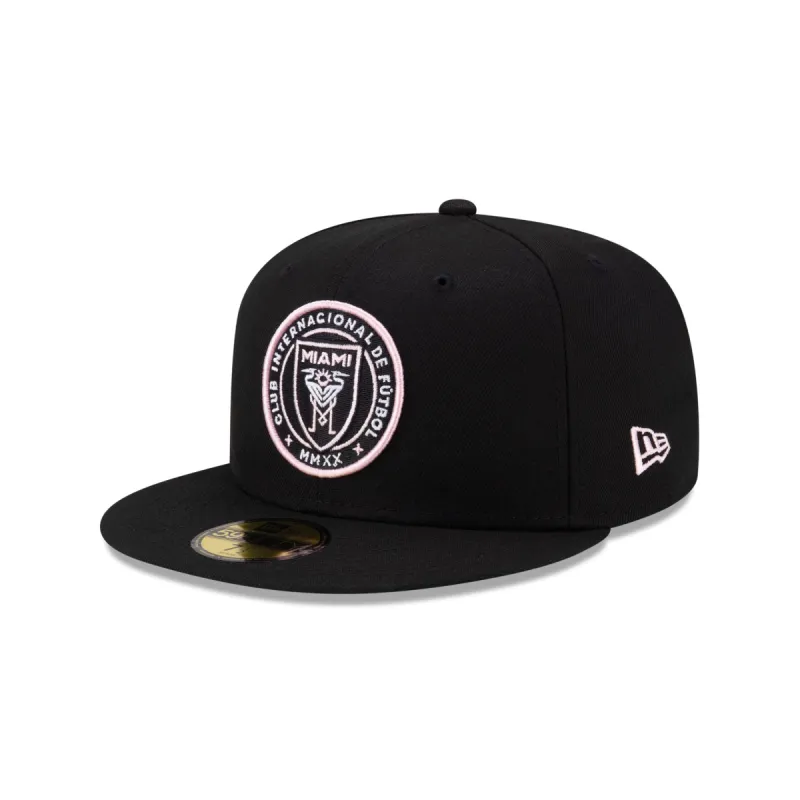 Inter Miami Basic Logo 59FIFTY Fitted Hat sold by New Era