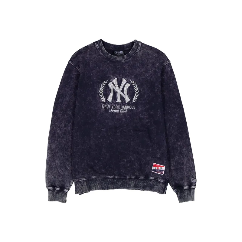 New York Yankees Throwback Washed Crewneck sold by New Era