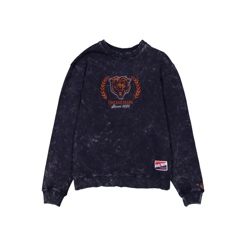 Chicago Bears Throwback Washed Crewneck sold by New Era