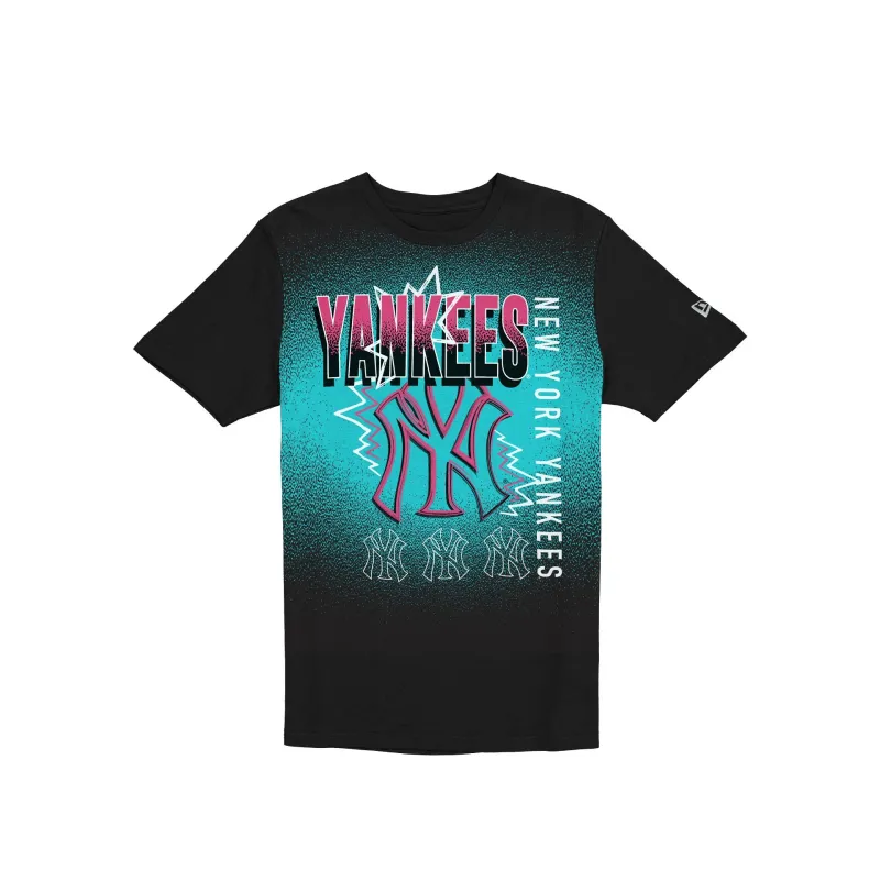 New York Yankees Lifestyle Graphics Black T-Shirt sold by New Era