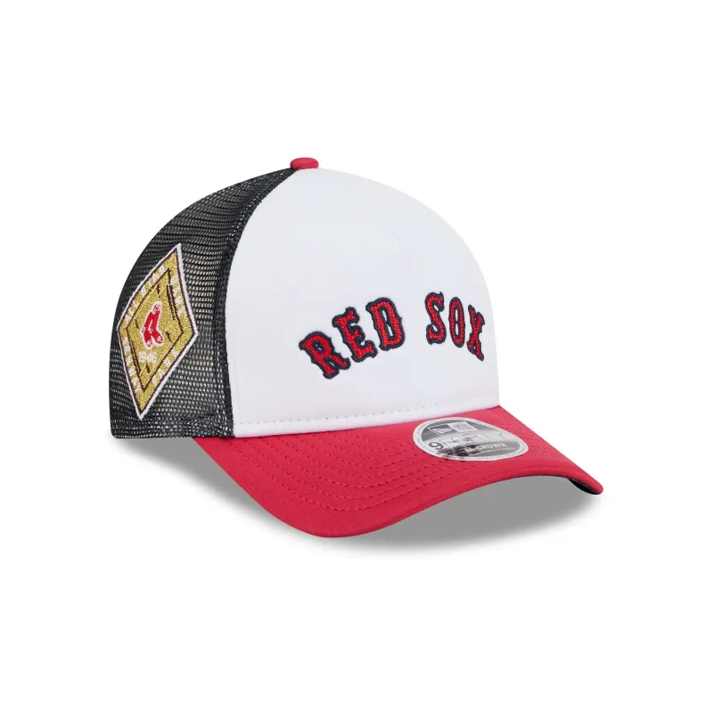 Boston Red Sox Summer Derby 9FORTY M-Crown A-Frame Snapback Hat made by New Era