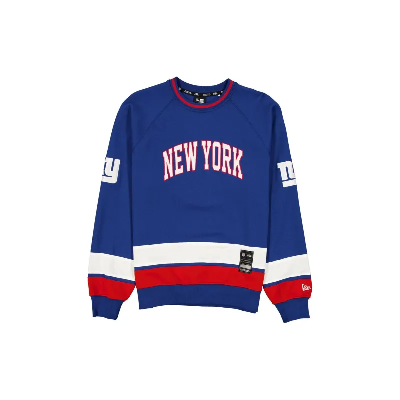 New York Giants Man-to-Man Blue Crewneck sold by New Era