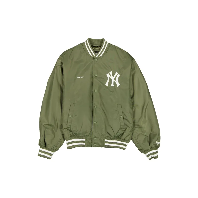 New York Yankees Nylon Sage Green Stadium Jacket sold by New Era
