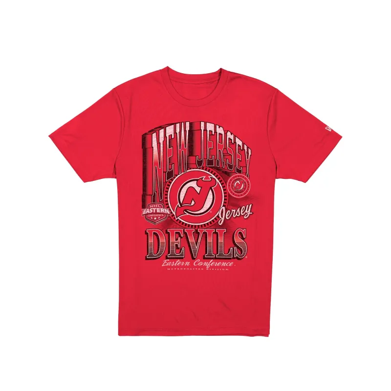 New Jersey Devils Sport Classics Dimensional T-Shirt sold by New Era