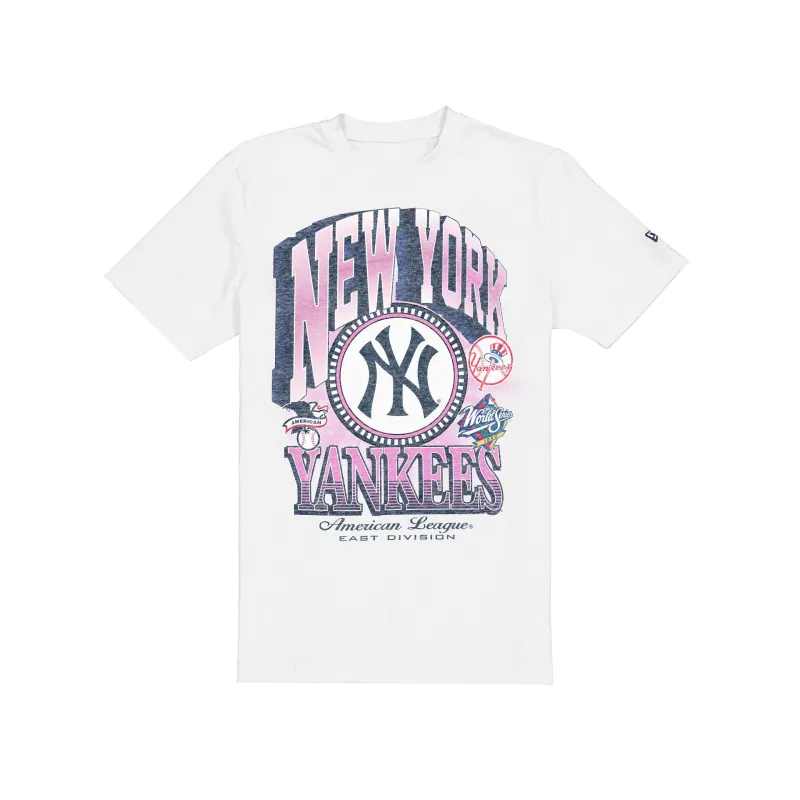 New York Yankees Sport Classics Dimensional White T-Shirt sold by New Era