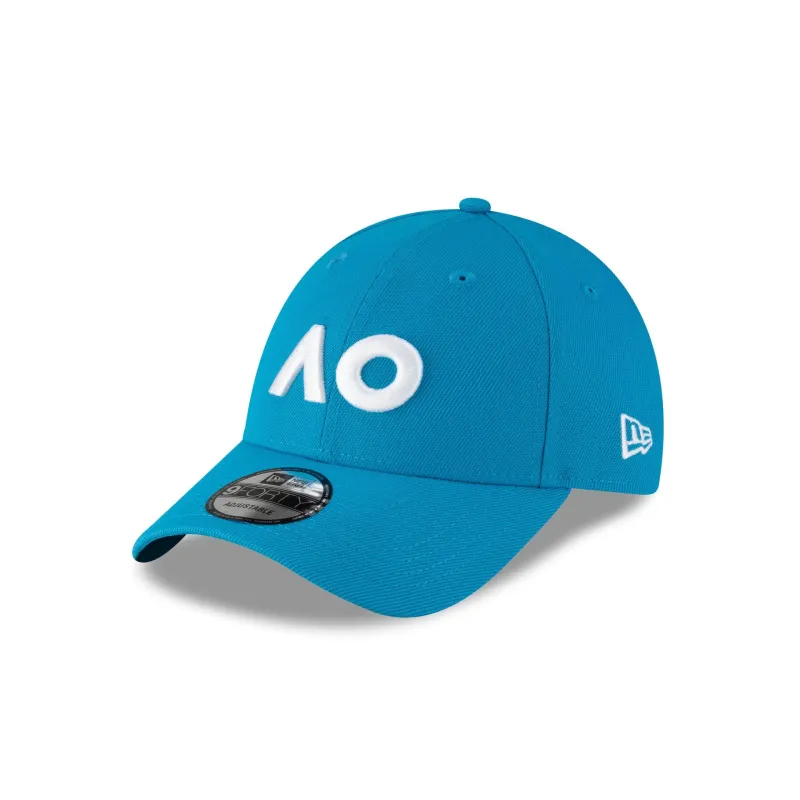 2026 Australian Open Core Blue 9FORTY Adjustable Hat sold by New Era