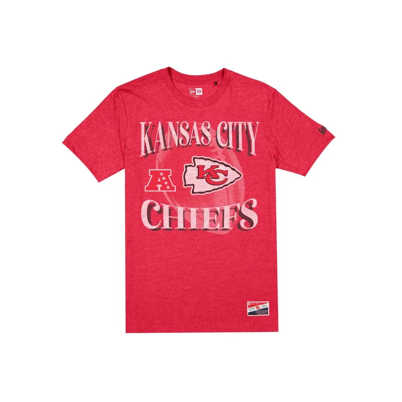 Kansas City Chiefs Throwback Statement T-Shirt sold by New Era
