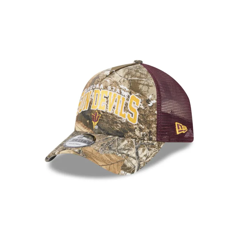 Arizona State Sun Devils Active 9FORTY A-Frame Trucker Hat sold by New Era