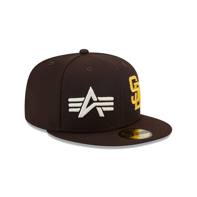 Alpha Industries X San Diego Padres Dual Logo 59FIFTY Fitted Hat sold by New Era product image thumbnail 3