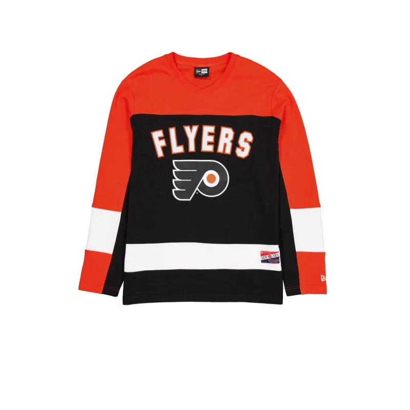 Philadelphia Flyers Throwback Long Sleeve T-Shirt sold by New Era