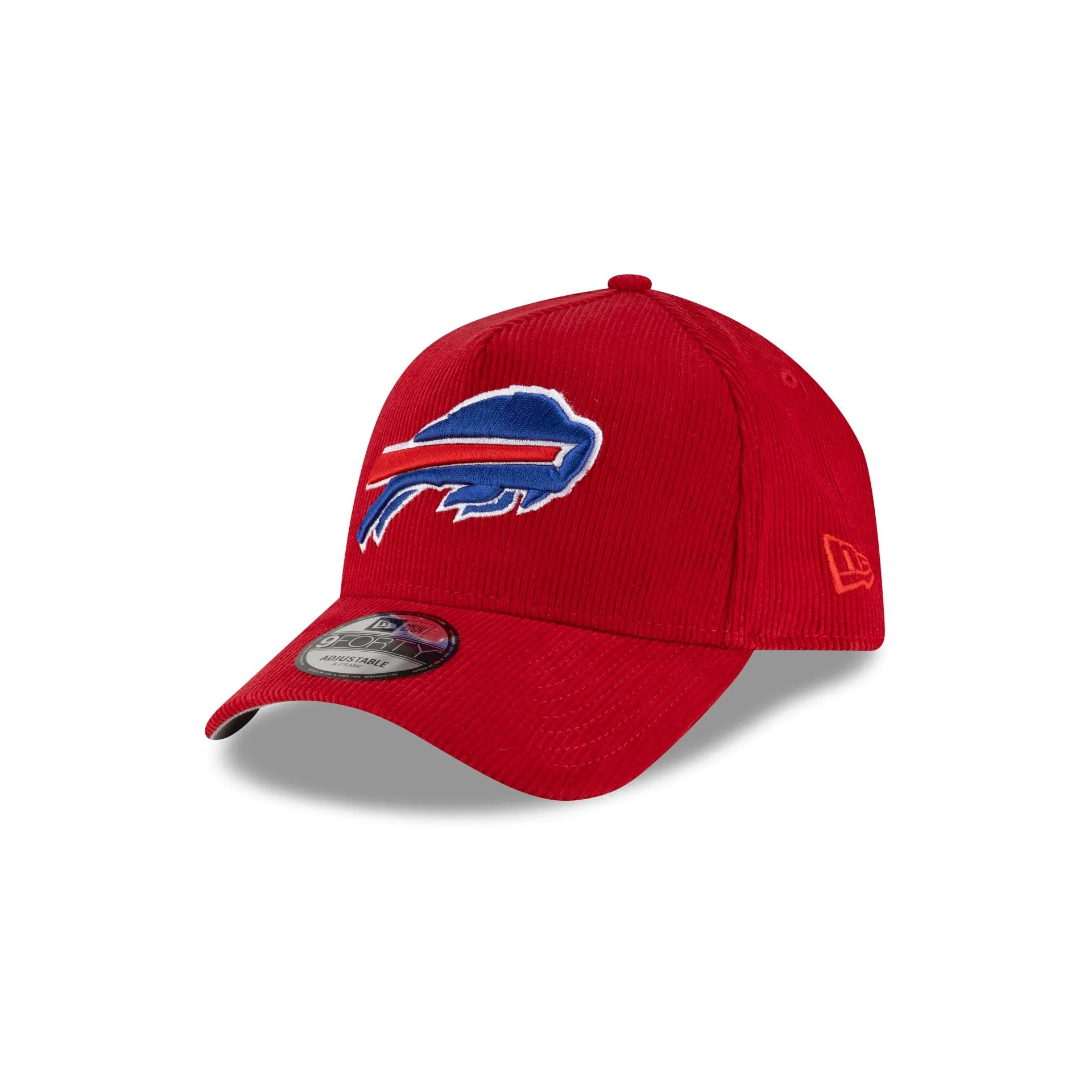 Buffalo Bills Red Corduroy 9FORTY A-Frame Snapback Hat sold by New Era product image thumbnail 3