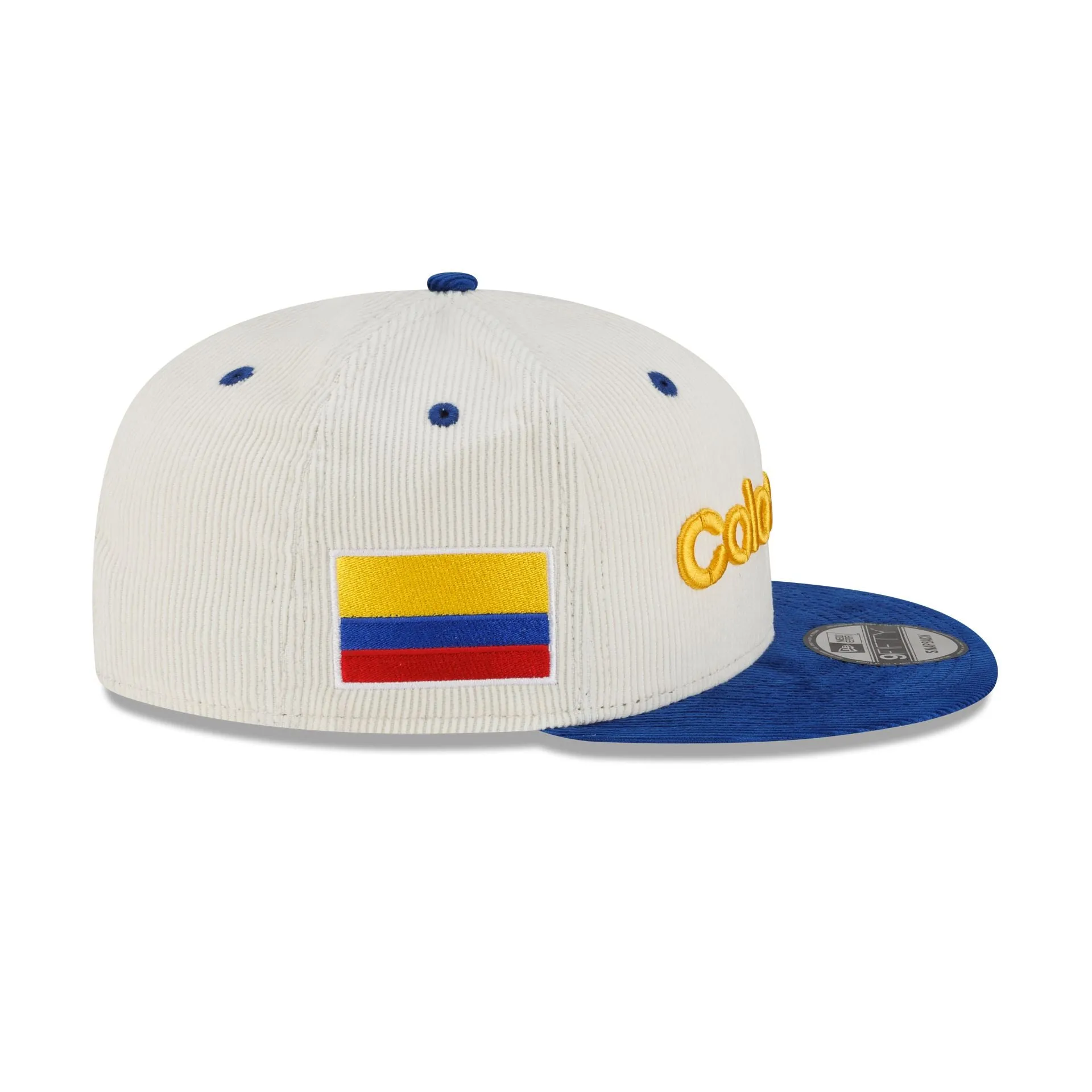 Colombia 2026 World Baseball Classic Corduroy 9FIFTY Snapback Hat sold by New Era product image thumbnail 4