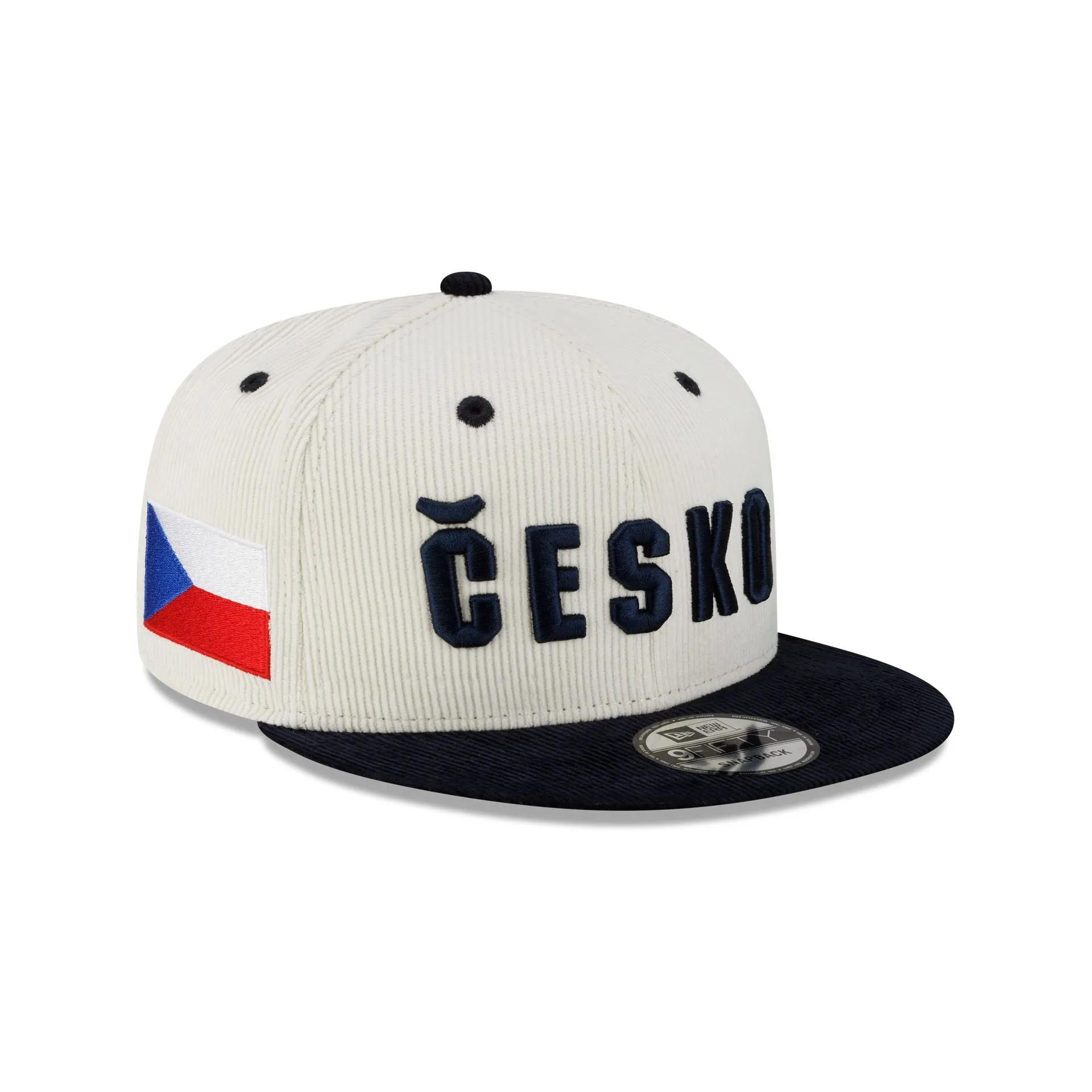 Czech Republic 2026 World Baseball Classic Corduroy 9FIFTY Snapback Hat sold by New Era