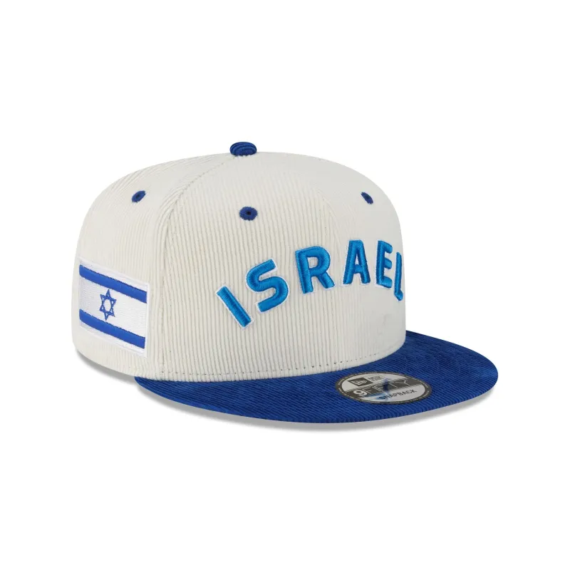Israel 2026 World Baseball Classic Corduroy 9FIFTY Snapback Hat sold by New Era