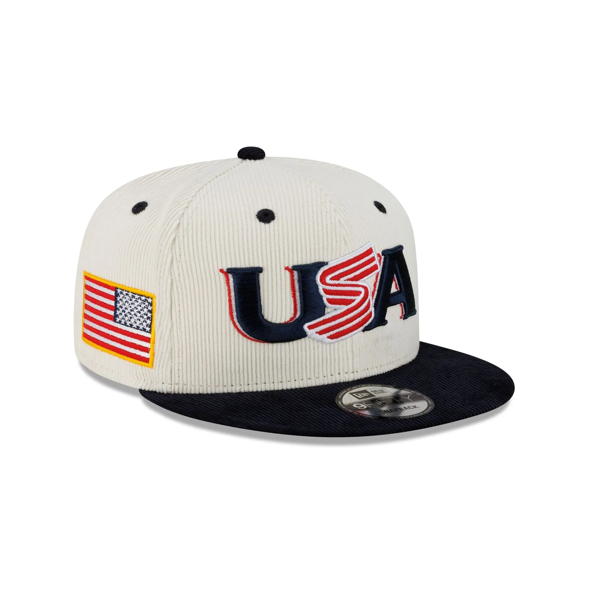 USA 2026 World Baseball Classic Corduroy 9FIFTY Snapback Hat sold by New Era
