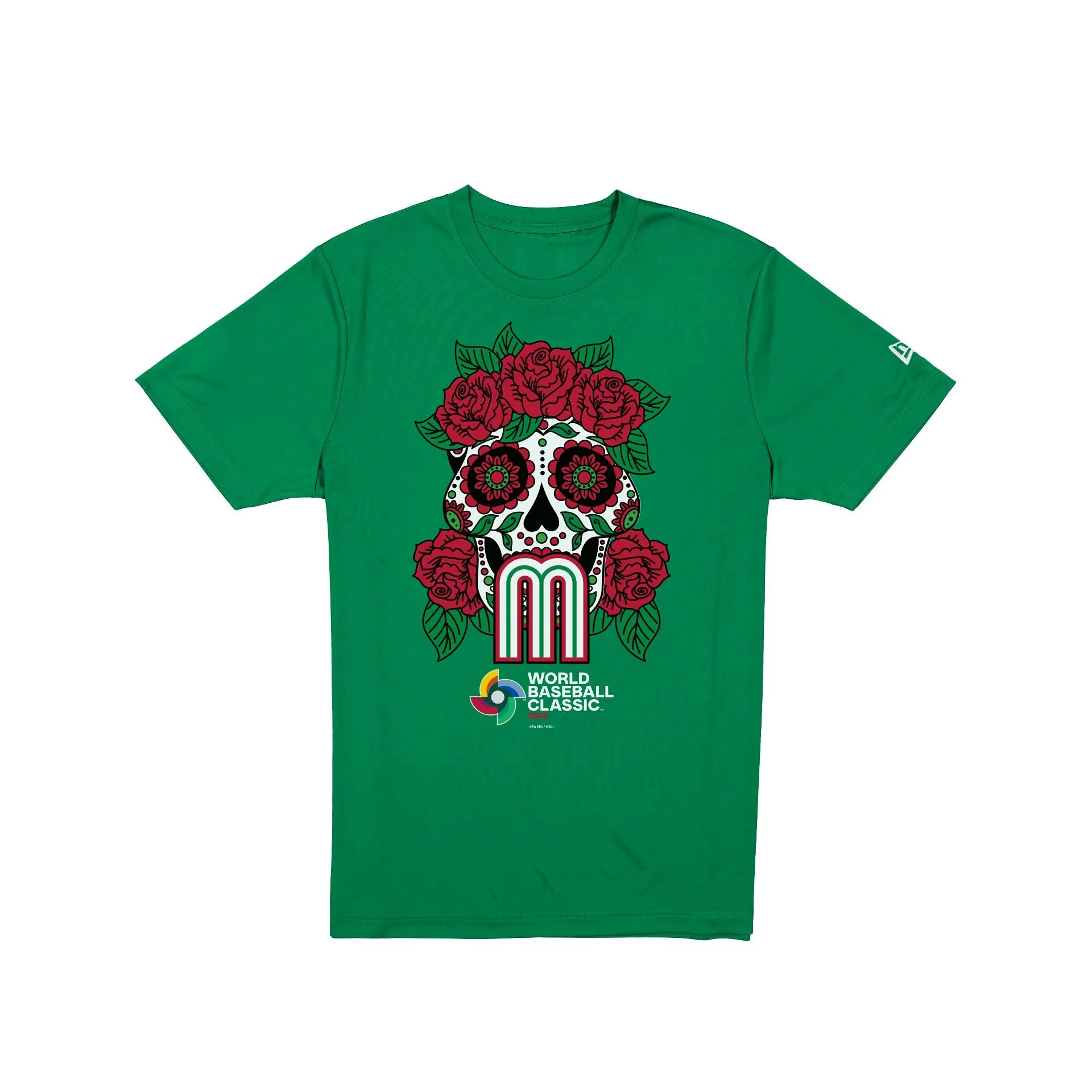 Mexico 2026 World Baseball Classic Green T-Shirt sold by New Era