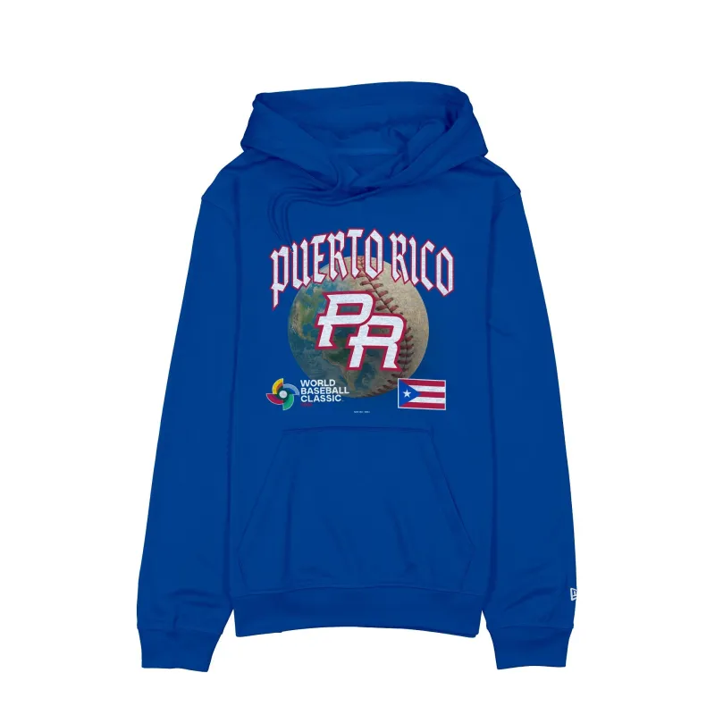Puerto Rico 2026 World Baseball Classic Light Royal Hoodie sold by New Era
