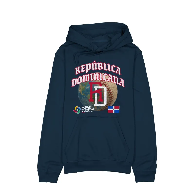 Dominican Republic 2026 World Baseball Classic Dark Royal Hoodie sold by New Era