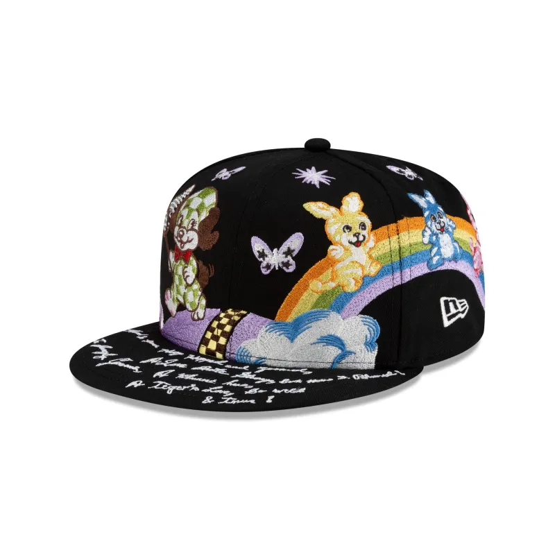 Kenzo Cartoon Black 59FIFTY Fitted Hat sold by New Era