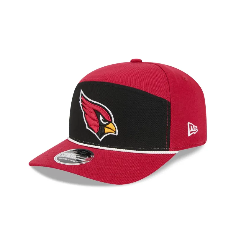 Arizona Cardinals Split Panel 9SEVENTY Stretch-Snap Hat sold by New Era
