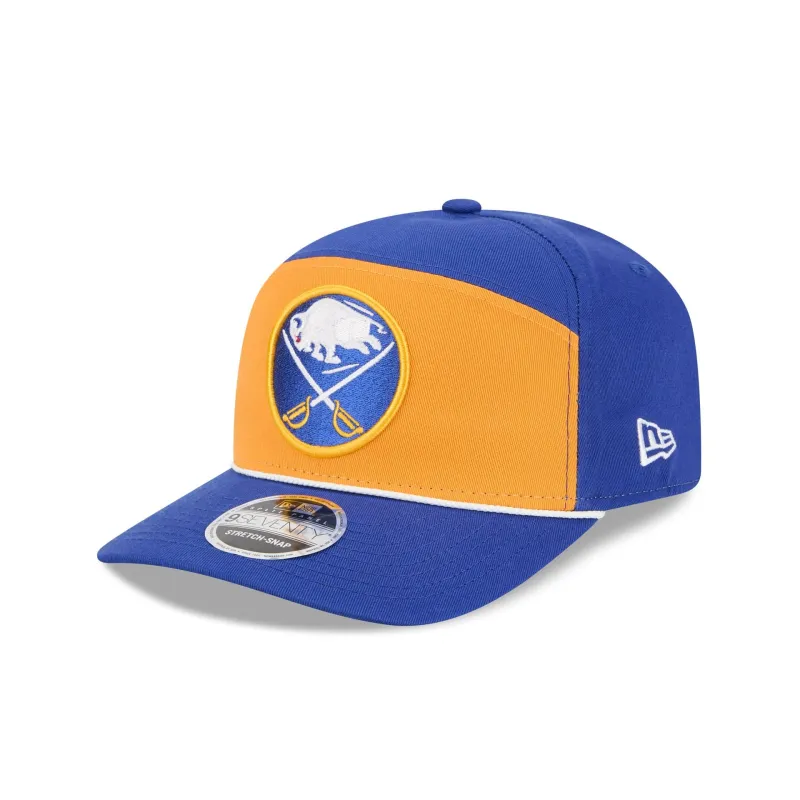 Buffalo Sabres Split Panel 9SEVENTY Stretch-Snap Hat sold by New Era