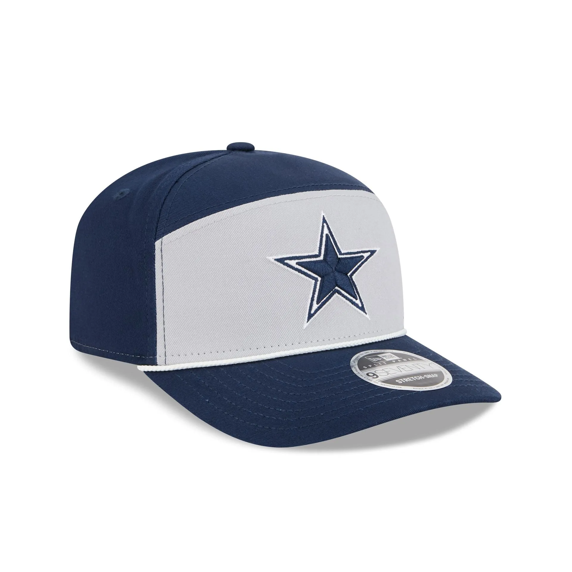 Dallas Cowboys Split Panel 9SEVENTY Stretch-Snap Hat sold by New Era product image thumbnail 3