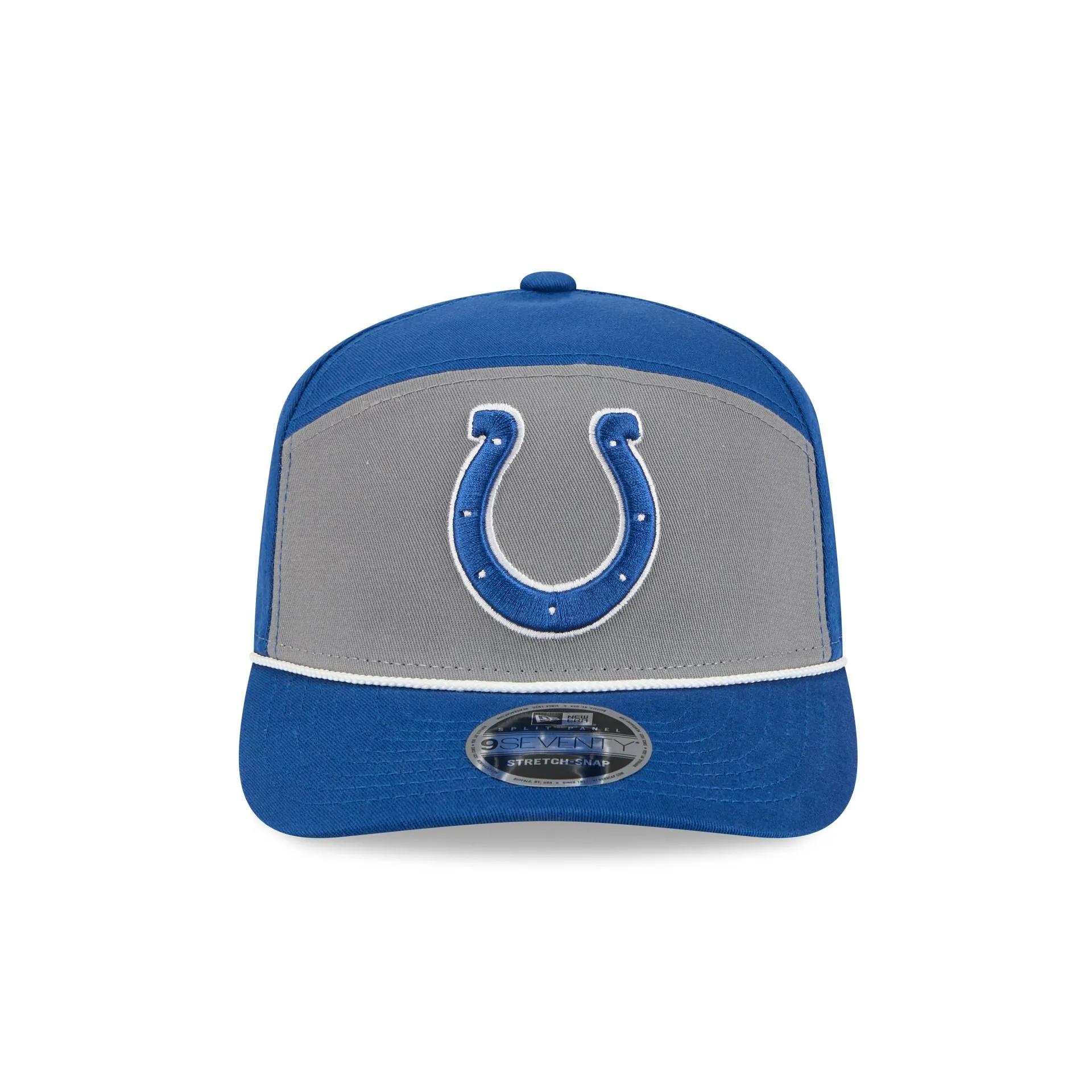 Indianapolis Colts Split Panel 9SEVENTY Stretch-Snap Hat sold by New Era product image thumbnail 2