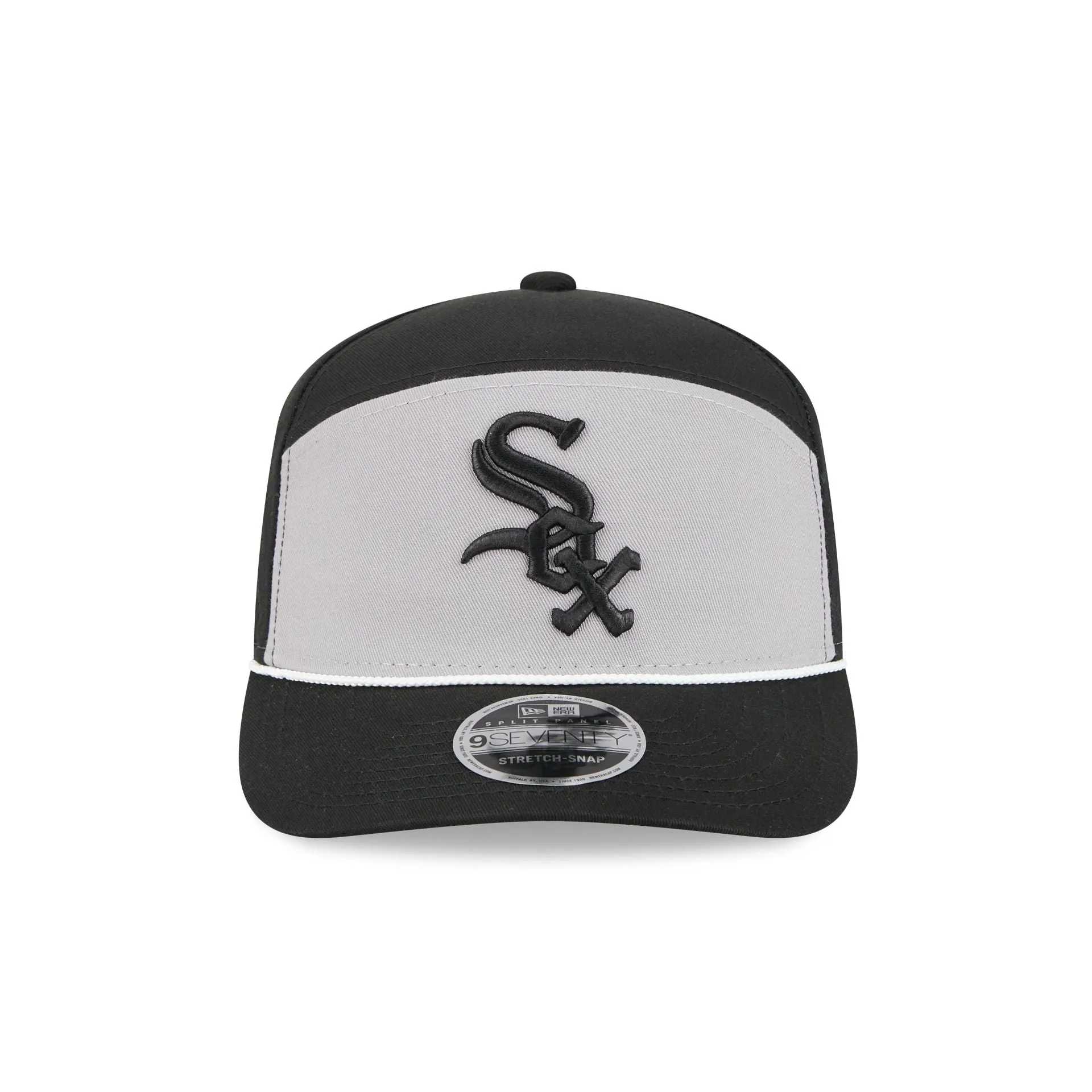 Chicago White Sox Split Panel 9SEVENTY Stretch-Snap Hat sold by New Era product image thumbnail 2