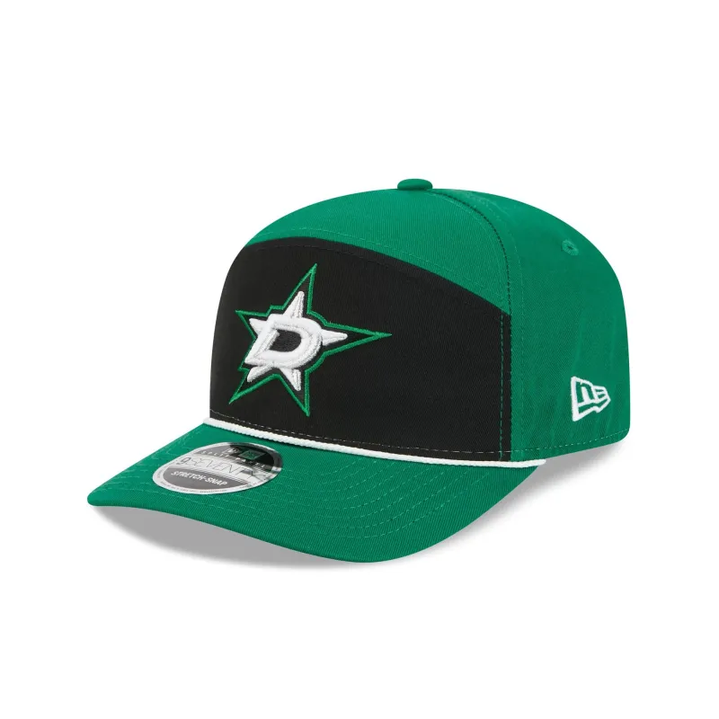 Dallas Stars Split Panel 9SEVENTY Stretch-Snap Hat sold by New Era