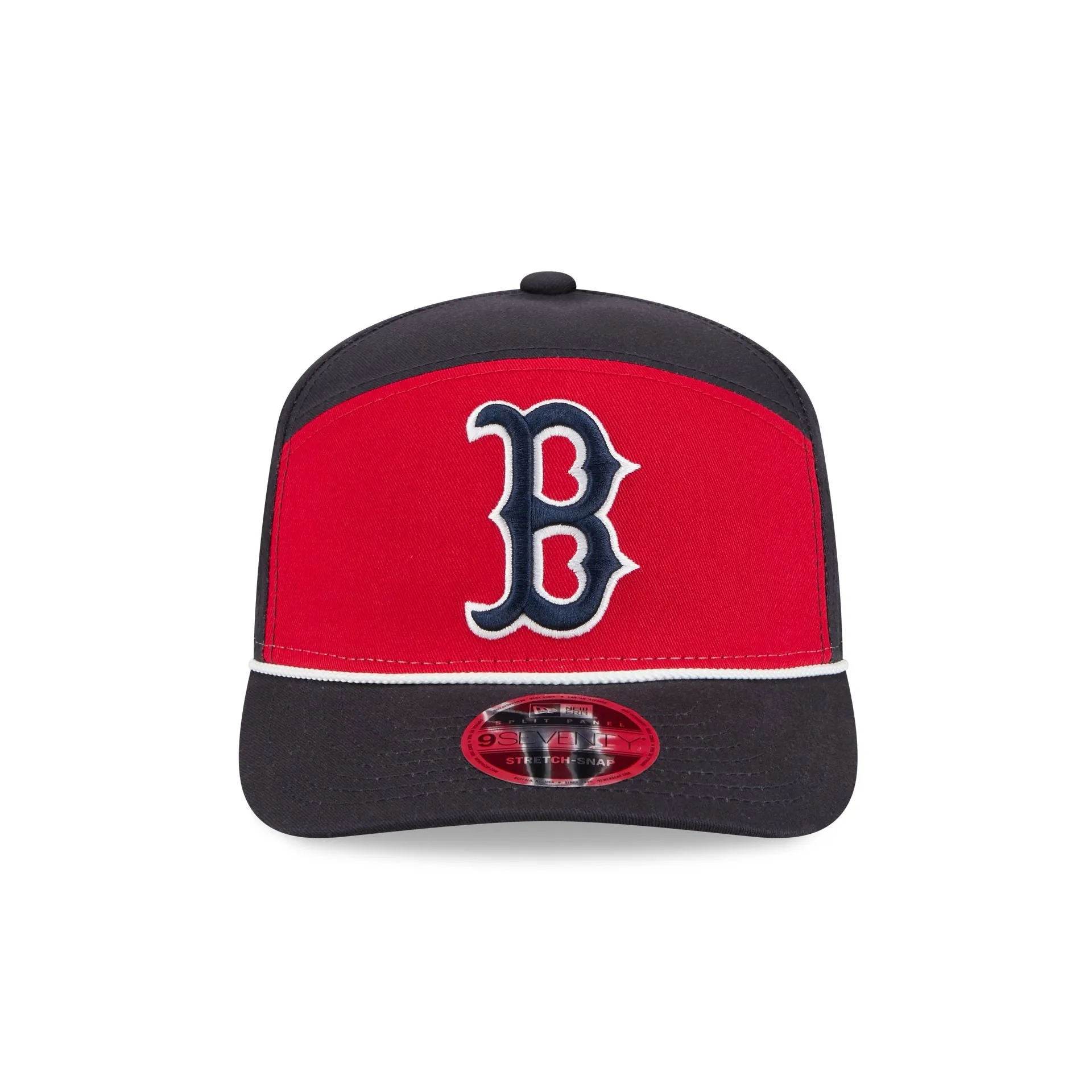 Boston Red Sox Split Panel 9SEVENTY Stretch-Snap Hat sold by New Era product image thumbnail 2