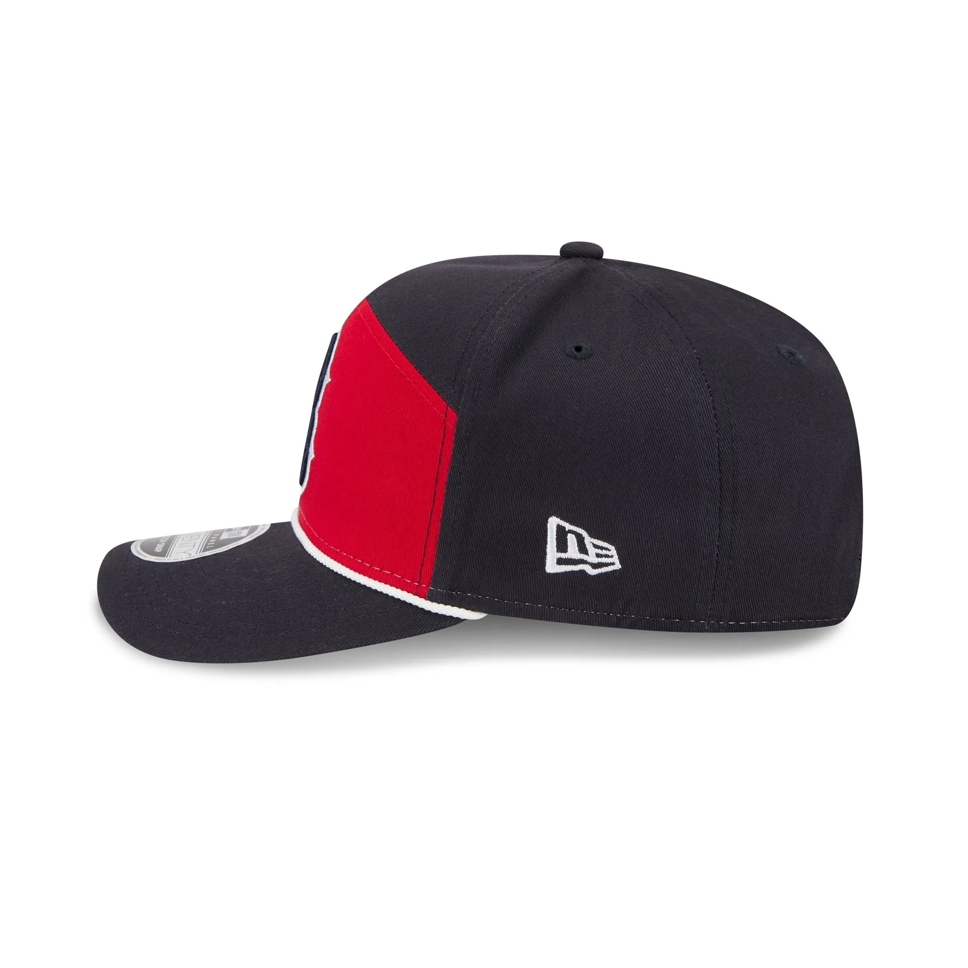 Boston Red Sox Split Panel 9SEVENTY Stretch-Snap Hat sold by New Era product image thumbnail 4