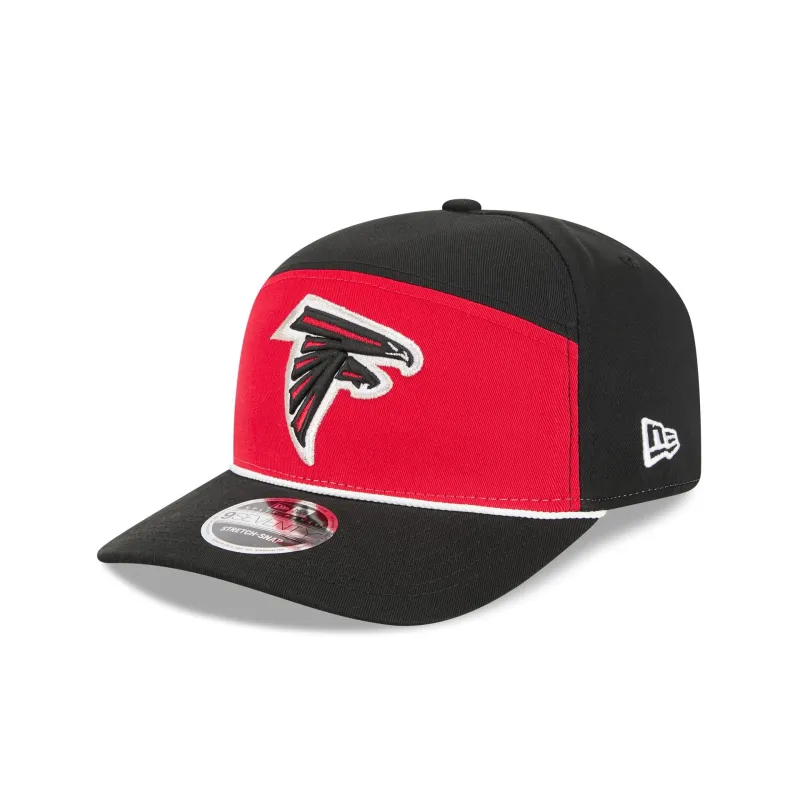 Atlanta Falcons Split Panel 9SEVENTY Stretch-Snap Hat made by New Era