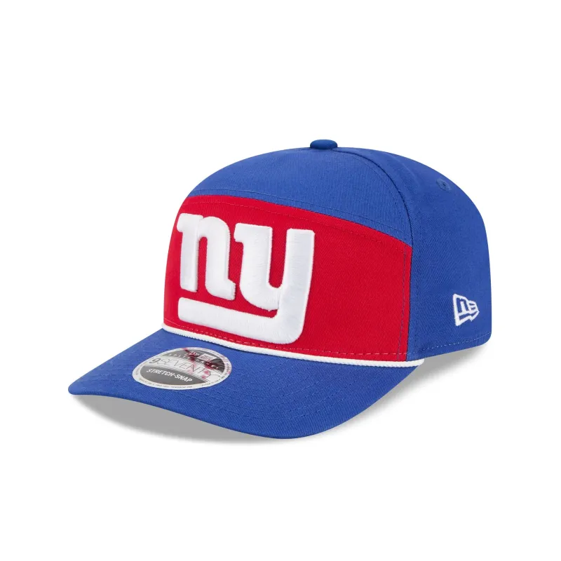 New York Giants Split Panel 9SEVENTY Stretch-Snap Hat sold by New Era