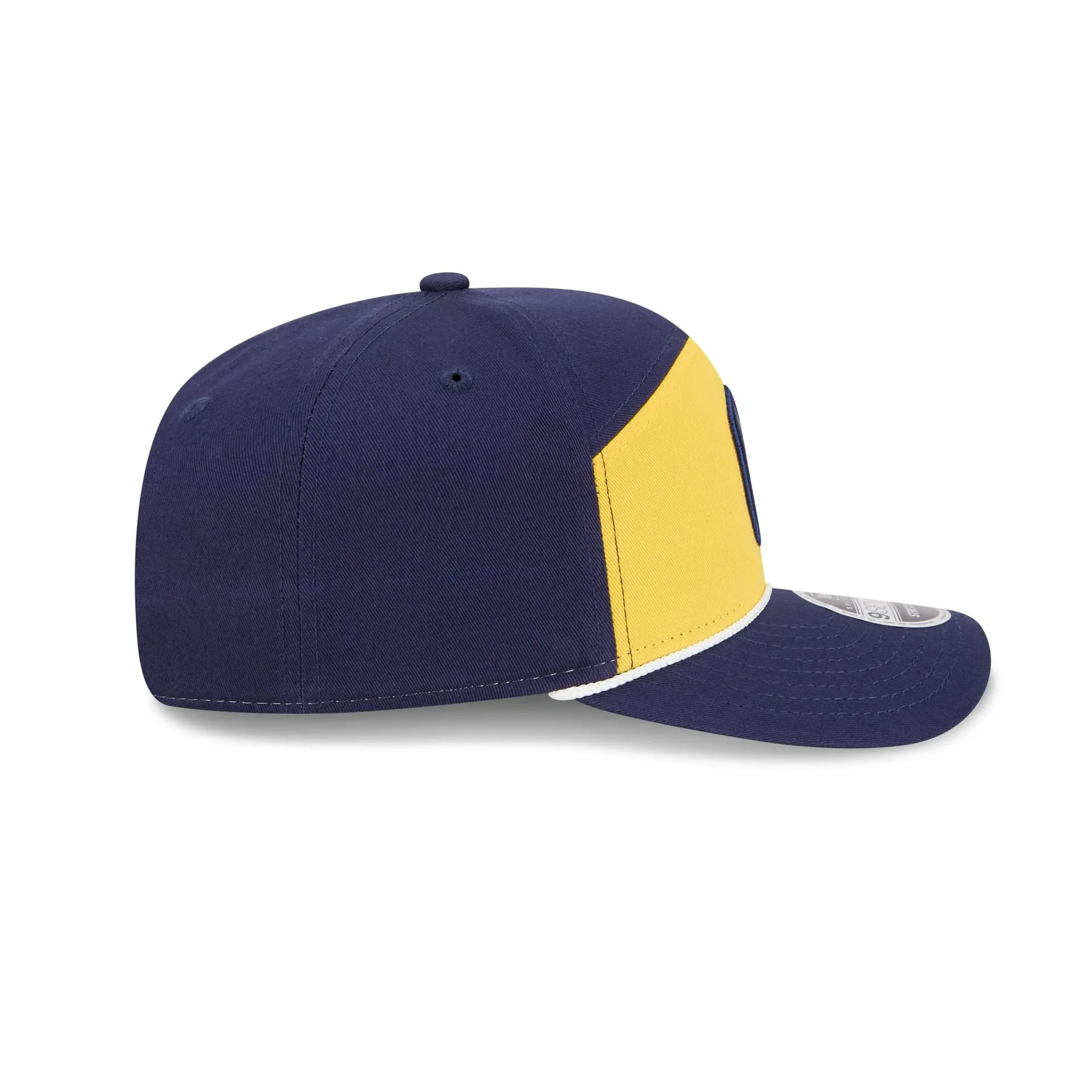 Milwaukee Brewers Split Panel 9SEVENTY Stretch-Snap Hat sold by New Era product image thumbnail 5