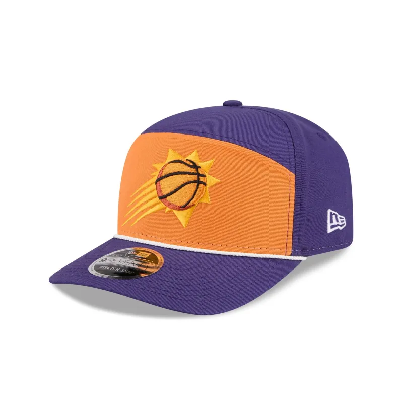 Phoenix Suns Split Panel 9SEVENTY Stretch-Snap Hat sold by New Era