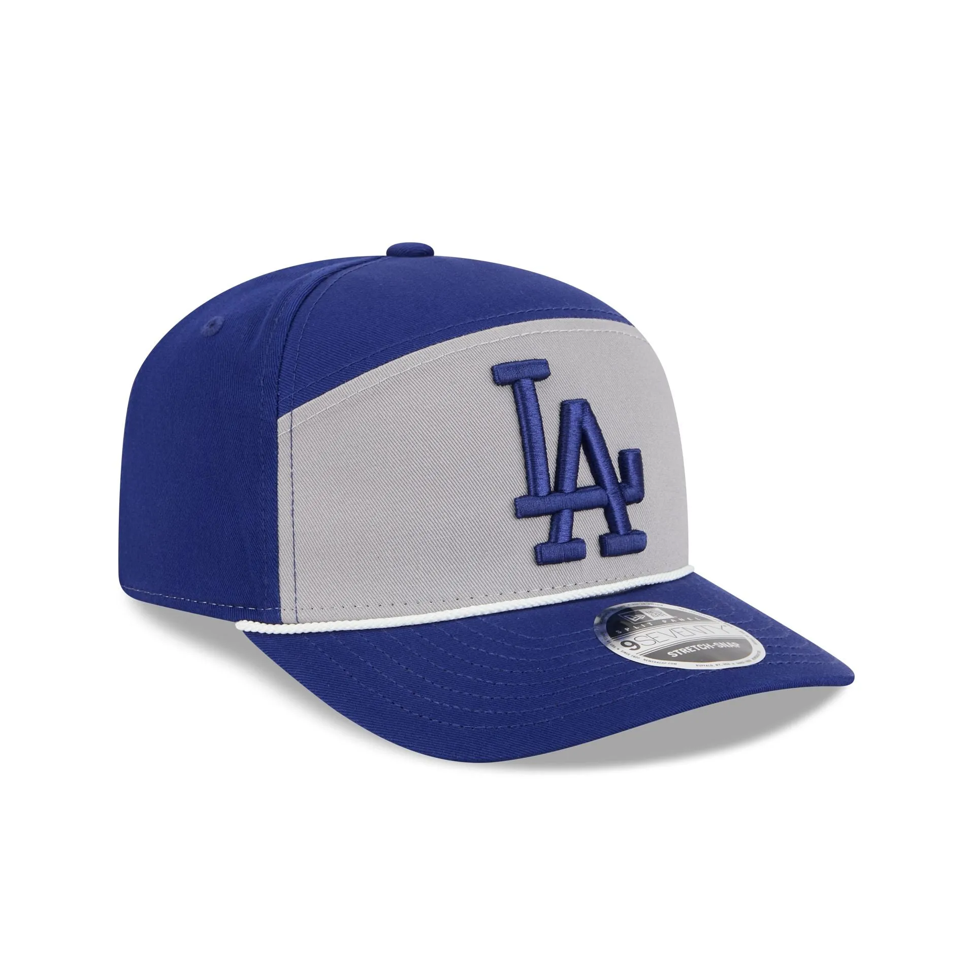 Los Angeles Dodgers Split Panel 9SEVENTY Stretch-Snap Hat sold by New Era product image thumbnail 3