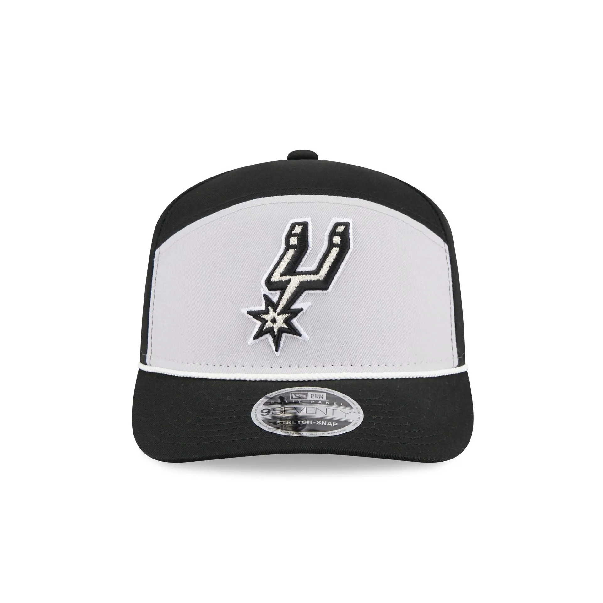 San Antonio Spurs Split Panel 9SEVENTY Stretch-Snap Hat sold by New Era product image thumbnail 2