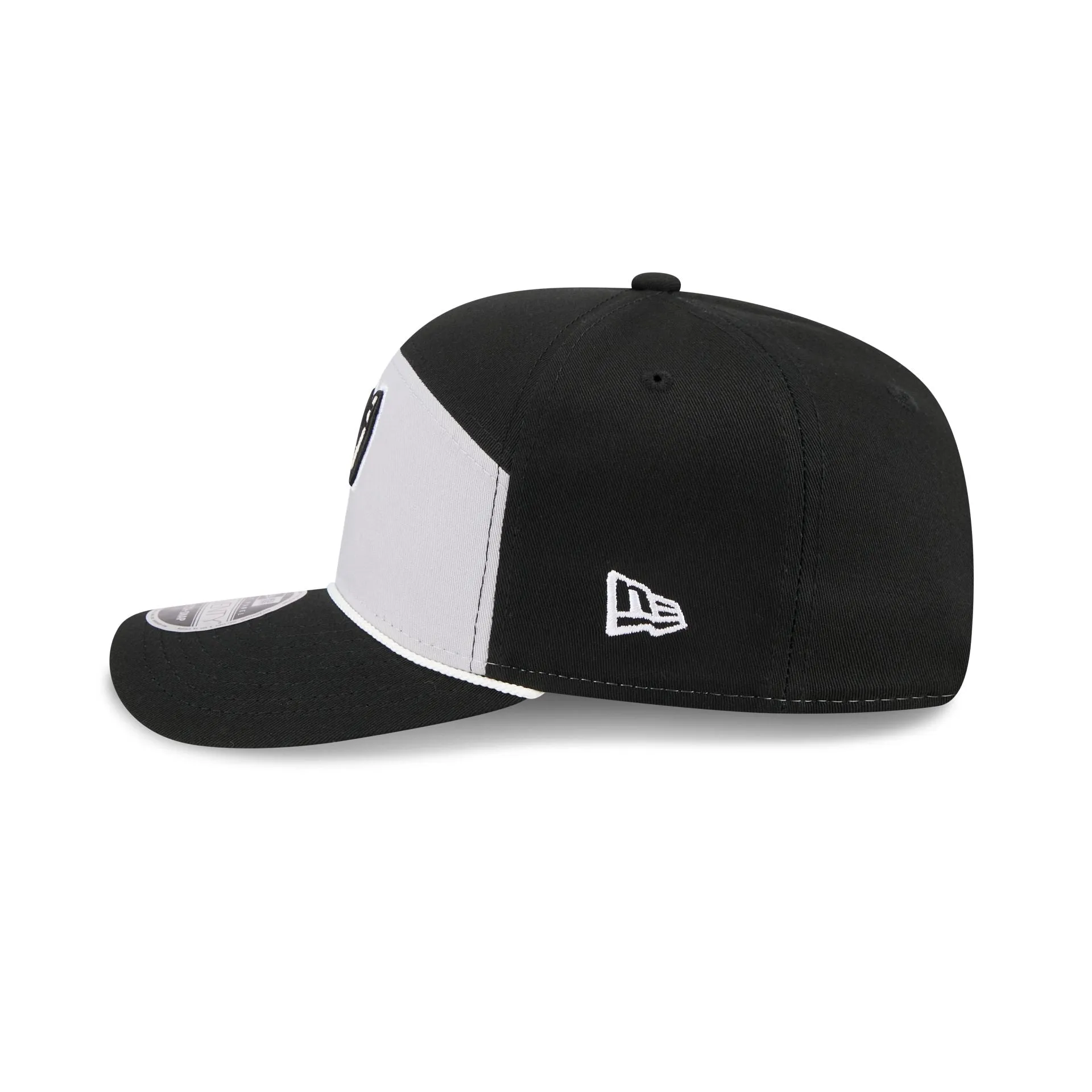 San Antonio Spurs Split Panel 9SEVENTY Stretch-Snap Hat sold by New Era product image thumbnail 4