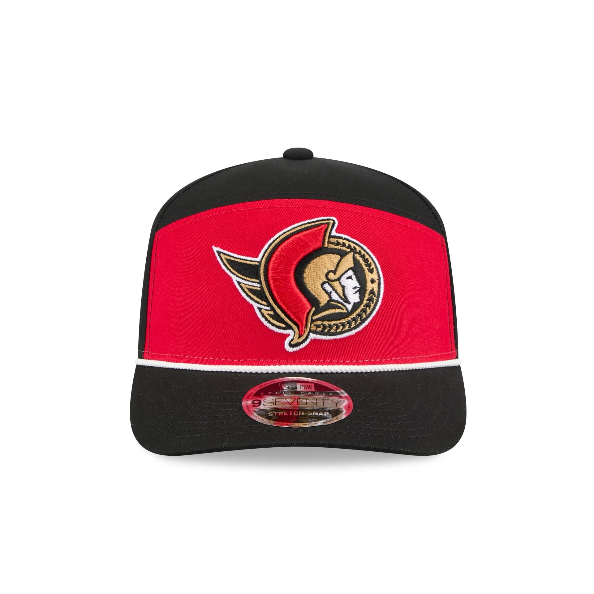 Ottawa Senators Split Panel 9SEVENTY Stretch-Snap Hat sold by New Era product image thumbnail 2