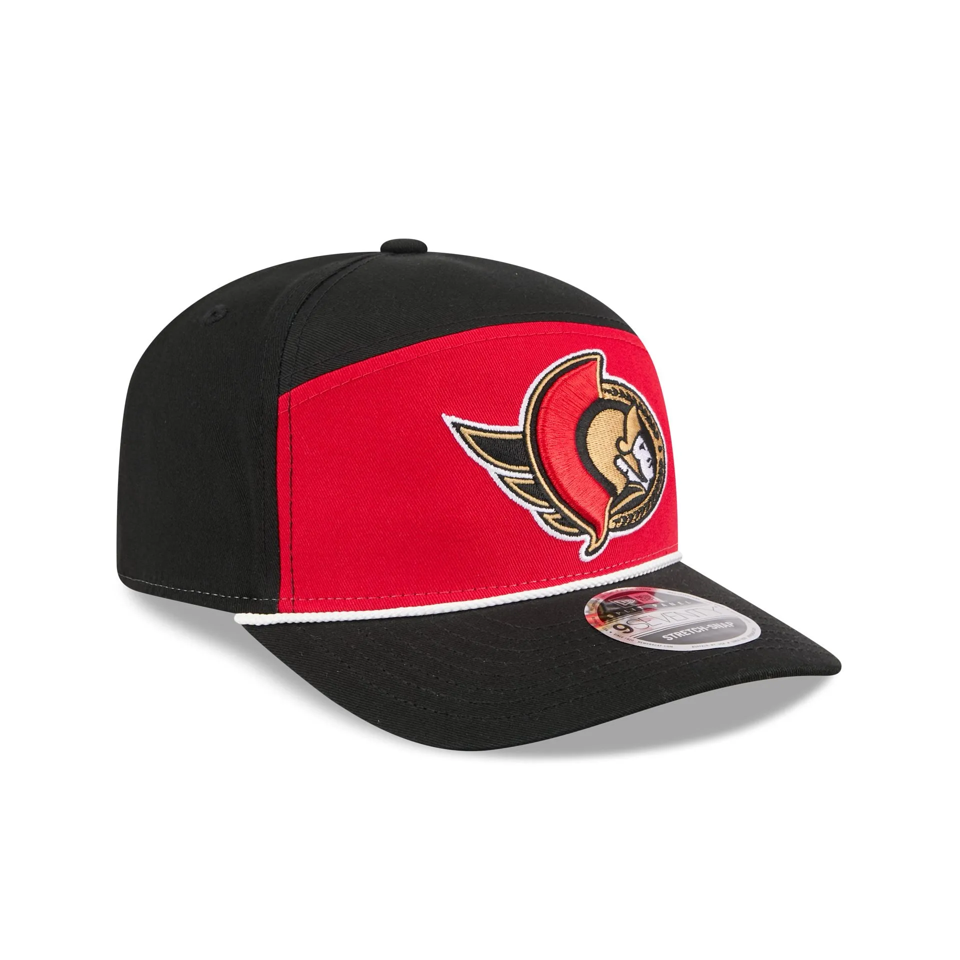 Ottawa Senators Split Panel 9SEVENTY Stretch-Snap Hat sold by New Era product image thumbnail 3