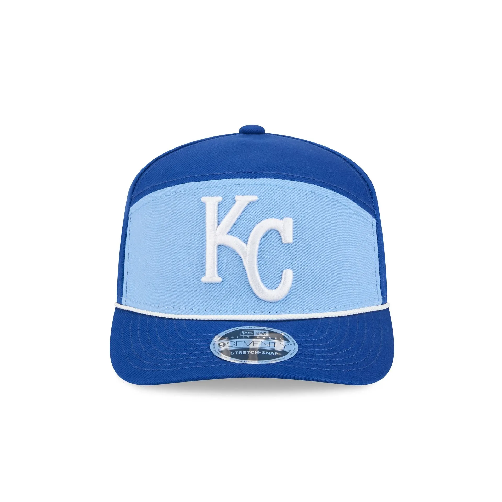 Kansas City Royals Split Panel 9SEVENTY Stretch-Snap Hat sold by New Era product image thumbnail 2